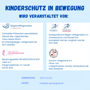Kinderschutz in Bewegung!